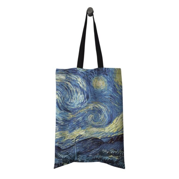 Szoper Gwiezdna Noc – torba z nadrukiem inspirowanym obrazem Vincenta van Gogha.